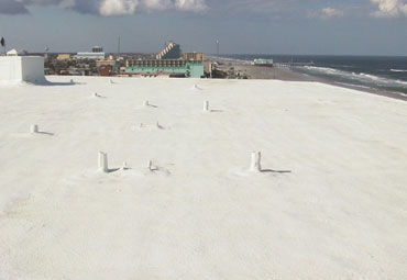 Cool roof coatings in Antoich