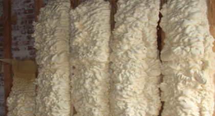 open-cell spray foam for Antoich applications